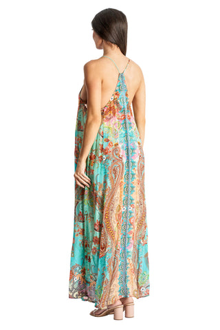 Beaded Luxe Maxi by La Moda - Paisley