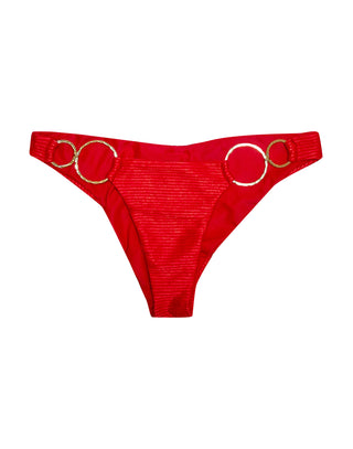 Nadia Skimpy Bottom - Red Rib