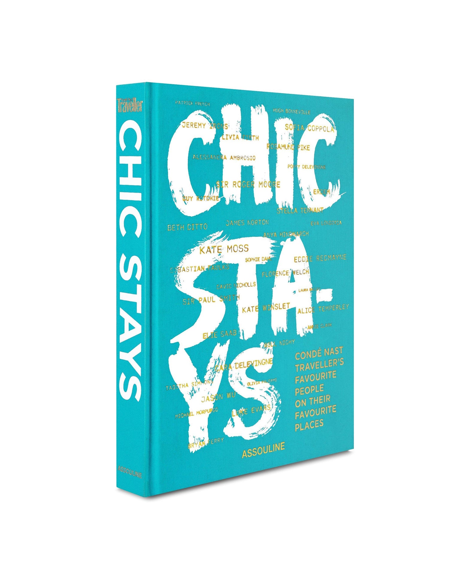 Chic Stays Book by Assouline - Angled View
