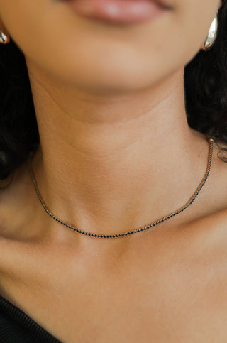 Adjustable Box Chain Necklace by Ettika