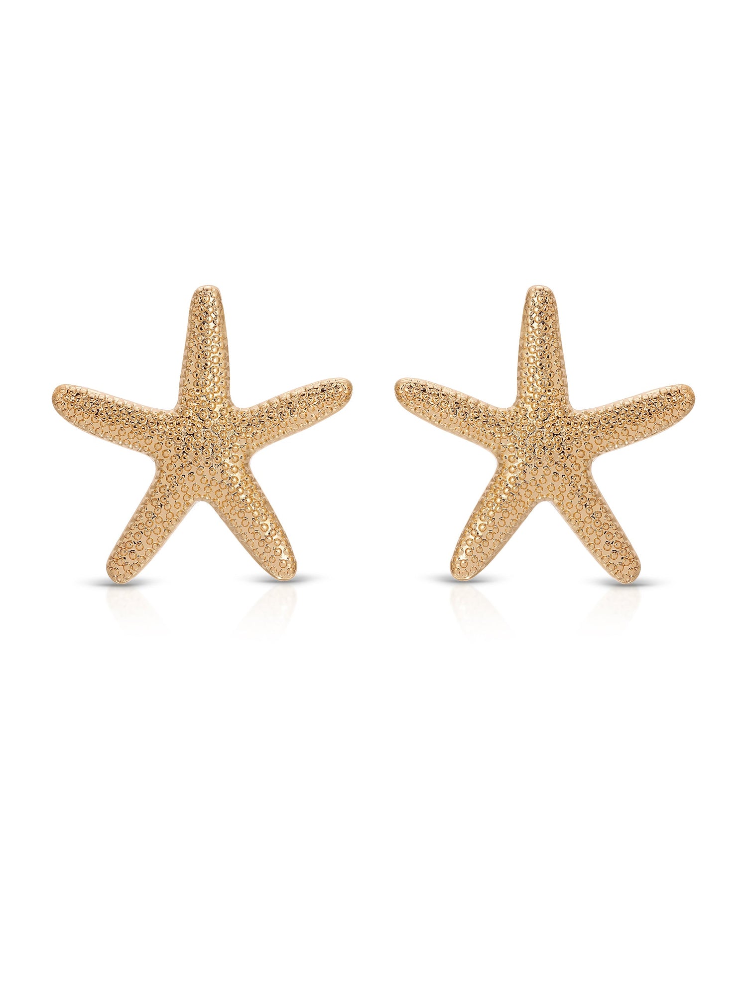 Statement Starfish Stud Earrings