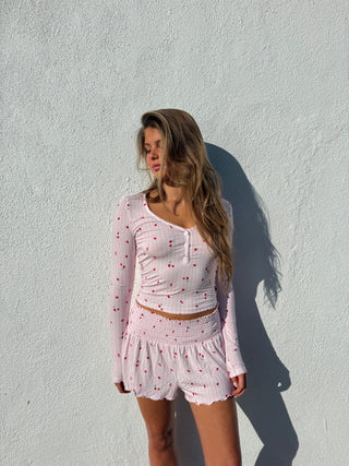 ANITA SHORT - PINK MULTI