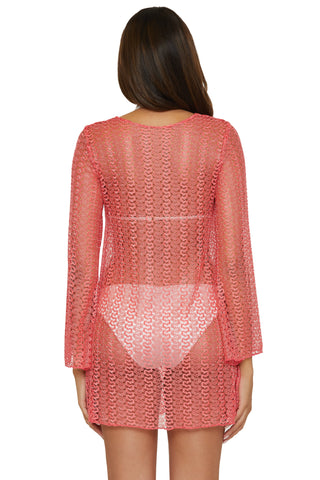 GOLDEN CROCHET TUNIC by Becca