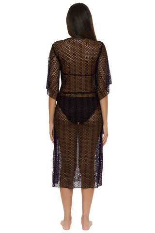 GOLDEN MESH COVER-UP by Becca