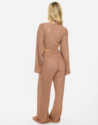 EVELYN PANT - GOLD