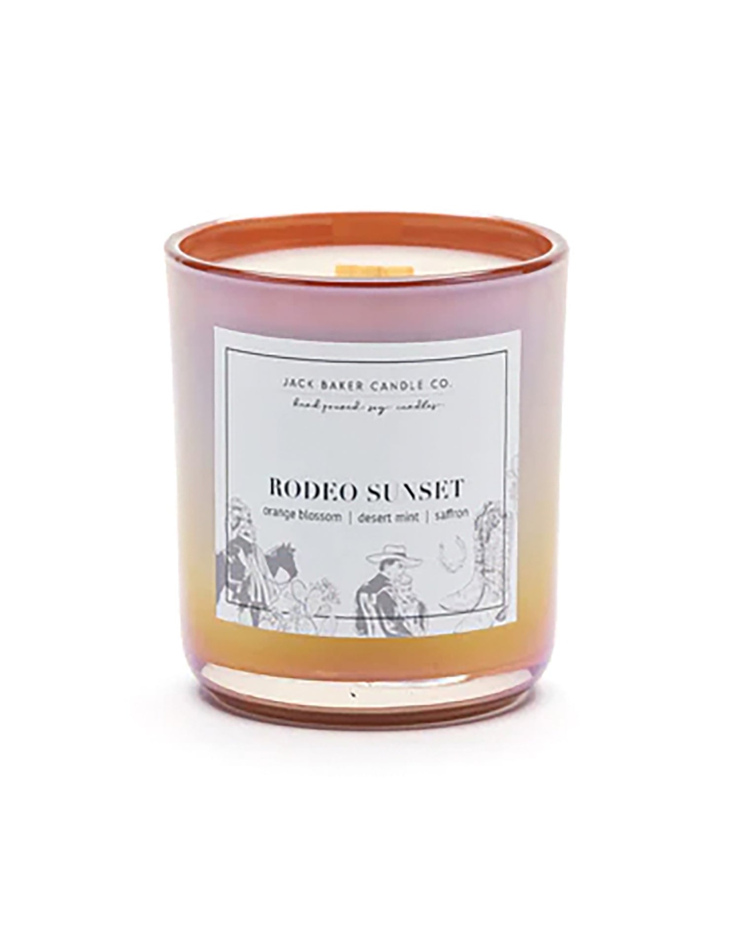 Rodeo Sunset Candle by Jack Baker Candle Co. - Product View