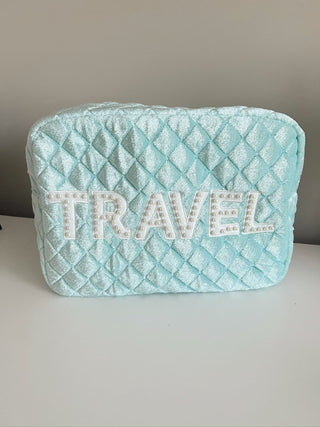 Travel XL - Baby Blue Velvet by KenzKustomz