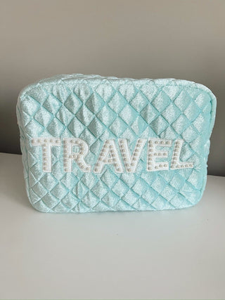 Travel XL - Baby Blue Velvet by KenzKustomz