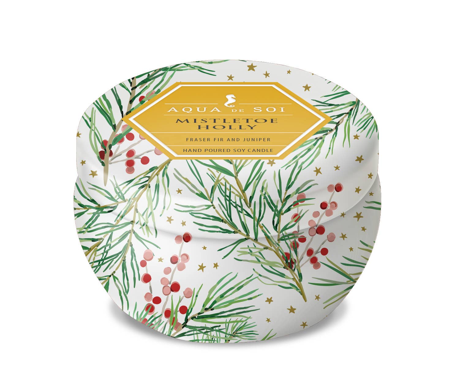 The SOi Company | Mistletoe & Holly 9oz Tin Candle