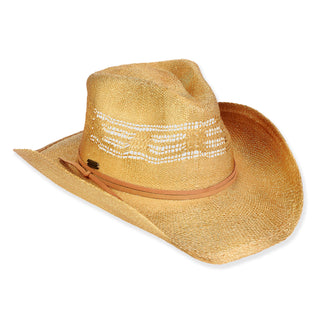 Gold Luxe Cowboy Hat by Sun N Sand