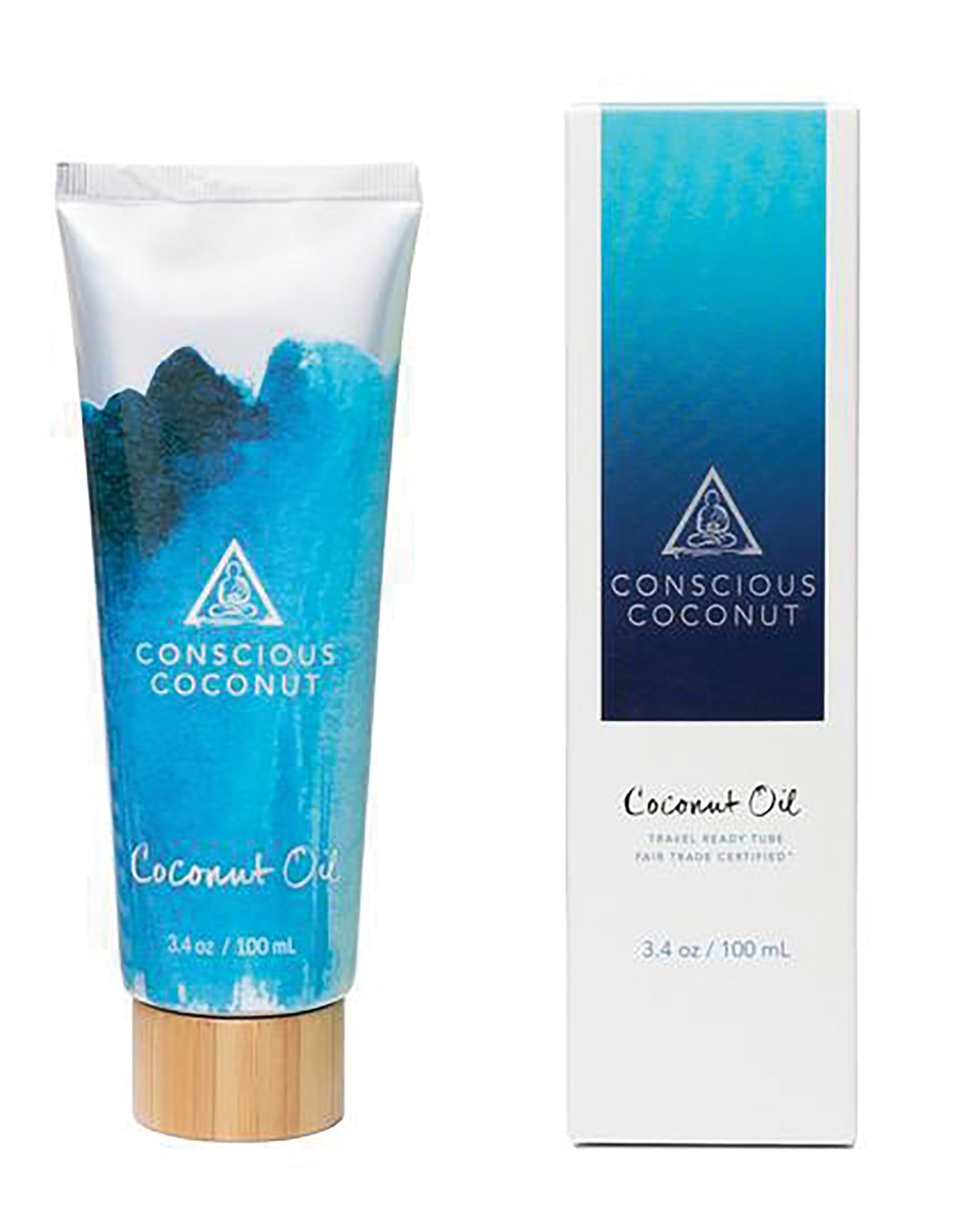 Conscious Coconut Oil 3.4oz - product view