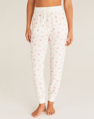 Comfy Lip Jogger by Z Supply in Bone - Front View