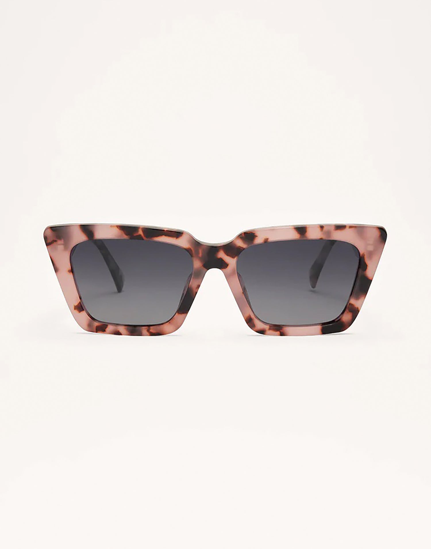 Feel Good Sunglasses by Z Supply in Rose Quartz - Front View