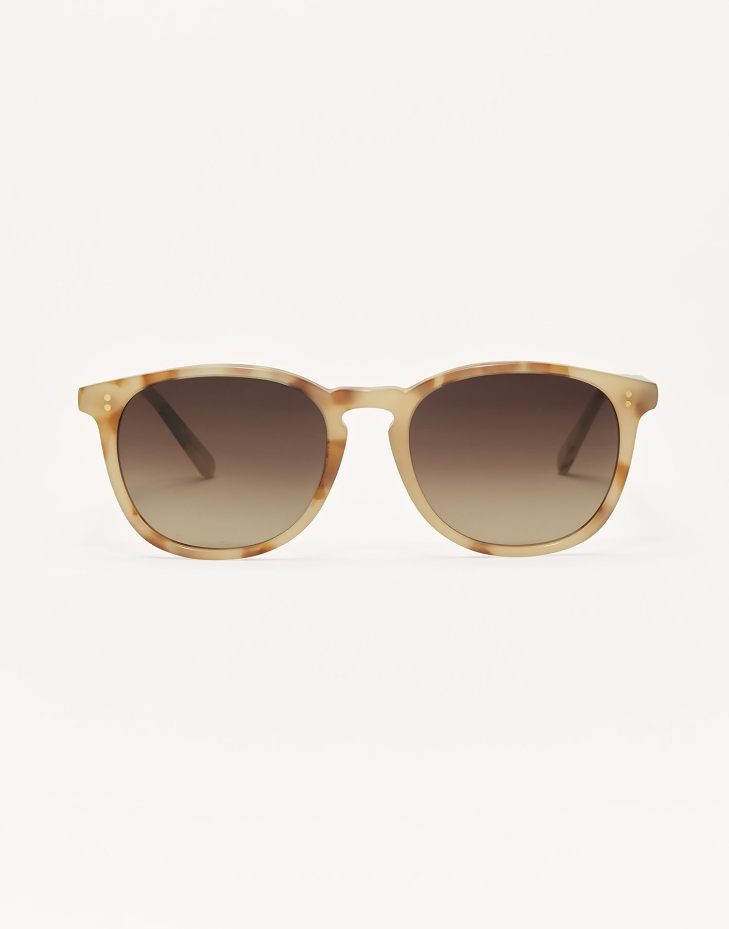 The Essential Sunglasses by Z Supply in Blonde Tort - Front View